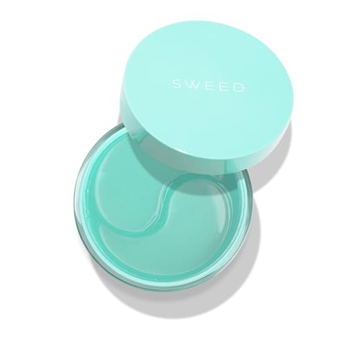 Sweed – Peptide Ice – Lift Firm Hydra Gel Eye Patches | Hydrate, Lift, + De-Puff On-The-Go | Vegan, Cruelty-Free, Clean Beauty (30 pairs)