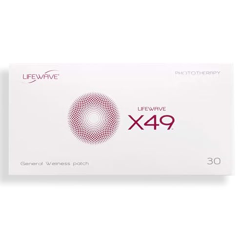 LifeWave X49 Patches – Promotes Performance, Strength & Stamina – Supports Maintaining a Healthy Weight Through Diet and Exercise Programs – No Drugs or Stimulants – Non-Transdermal – 30 Patches