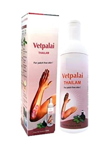SENTA Siddha Vetpalai Thailam Relieves Psoriasis Gives Patch-Free Skin (100 ml) – Pack of 2