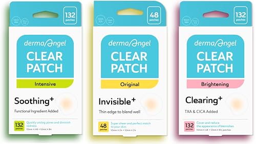 Ultra Invisible Dark Spot Patches & Salicylic Acid Acne Patches Bundle – Spot Treatment for Post Acne, Day & Night Use Hydrocolloid Pimple Patches for Face, Nose, Chin – 2 Sizes – 296 Patches Bundle