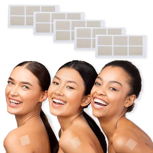 BUONVEZZO Energy Patches (30 Pack) | Plant-Based, Water-Resistant | Natural Ingredients for Focus, Mood & Energy | Vitamin B1, B7, B2, B9, B3, B12, B5, B6 | Daily Wellness for Men & Women