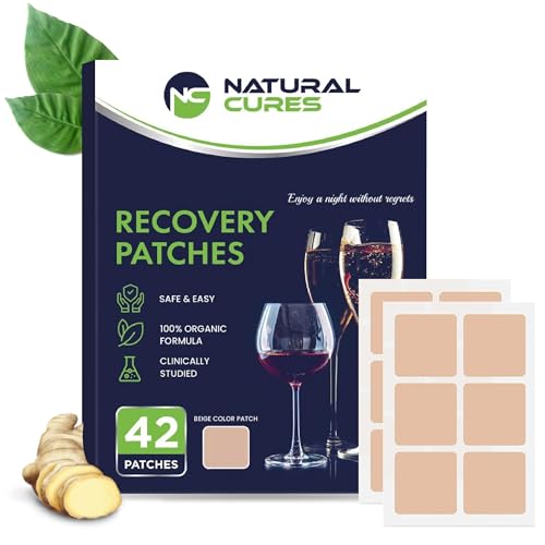 Party Recovery Patch – 42-Pack Party Patches – Wake Up Refreshed and Energized with Skin-Friendly Patch – Strong Adhesive for Secure Fit – Natural Ingredients for Quick Recovery (Beige (42 Count))