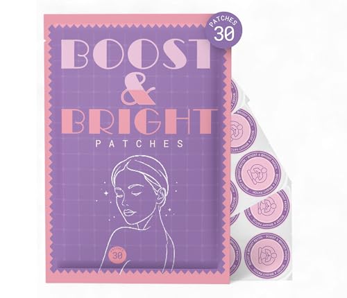 Life Management Patch Boost & Bright – Daily Wearable Patches – Vegan, Discreet & Easy-to-Use – 30 Patches