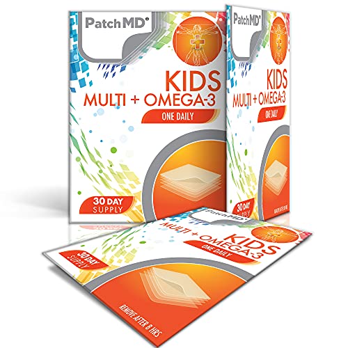 PatchMD Kids Multi + Omega-3 Topical Patches – 30 Days Supply